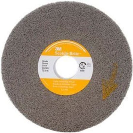 3M 3M&#8482; Scotch-Brite&#8482; Light Deburring Wheel 6" x 1" x 1" Silicon Carbide 7S FIN 7000000730